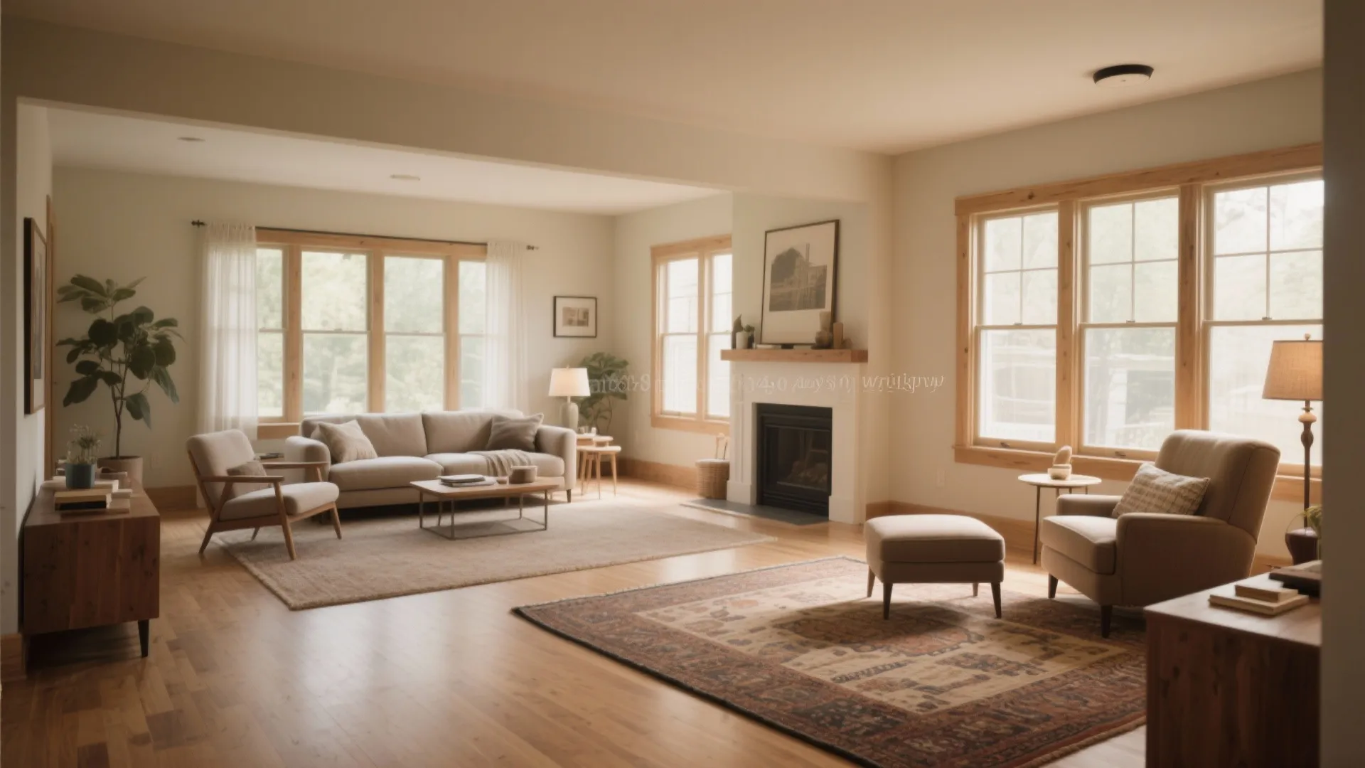 1. Zone Your Space with Rugs