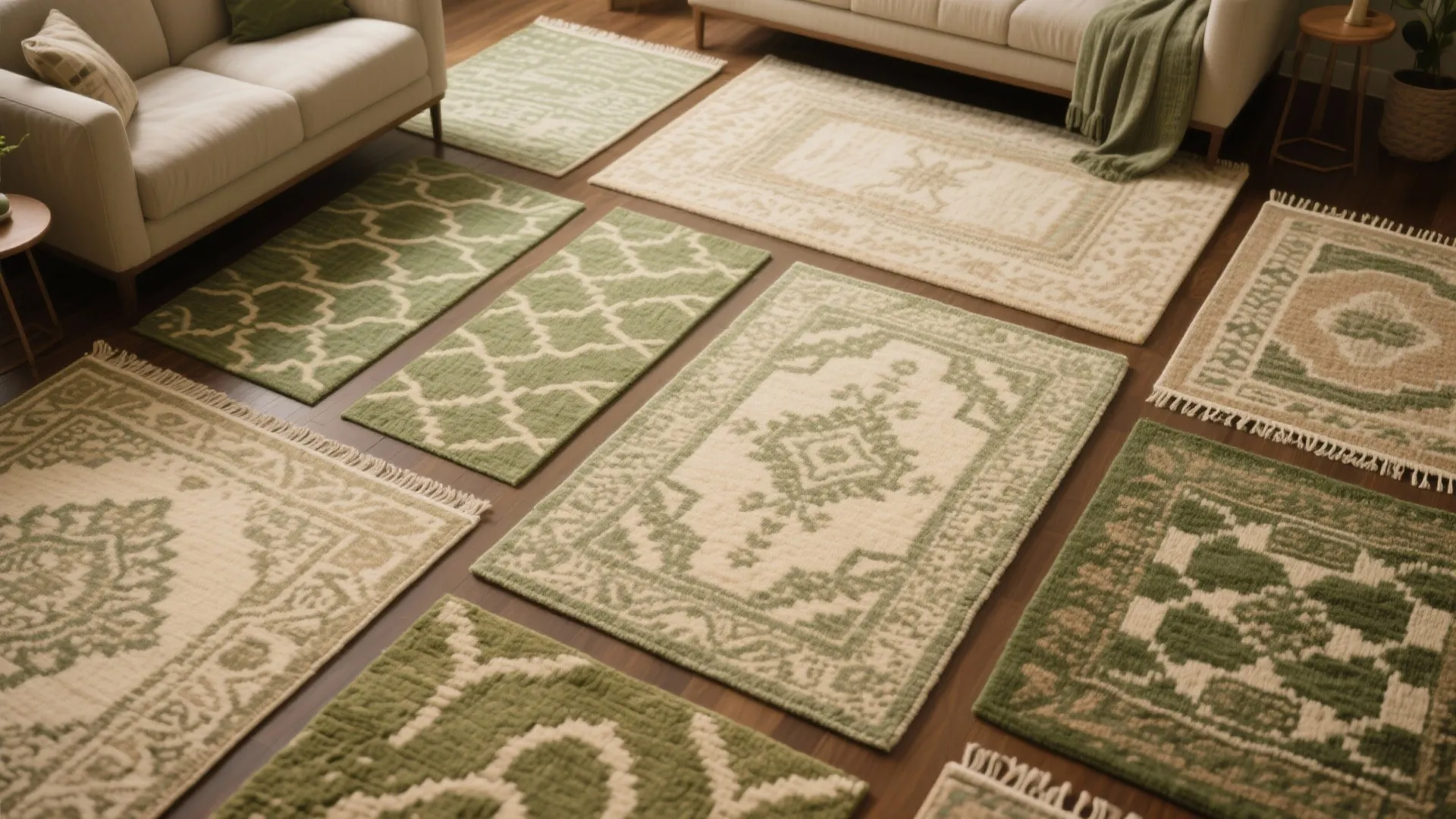 Tip 2: Zone with Rugs