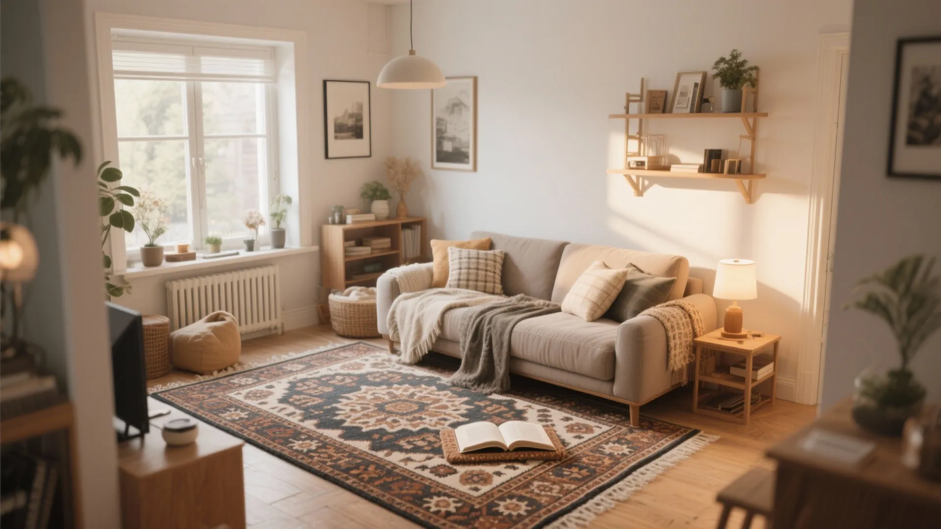 Tip 3: Define Zones with Rugs