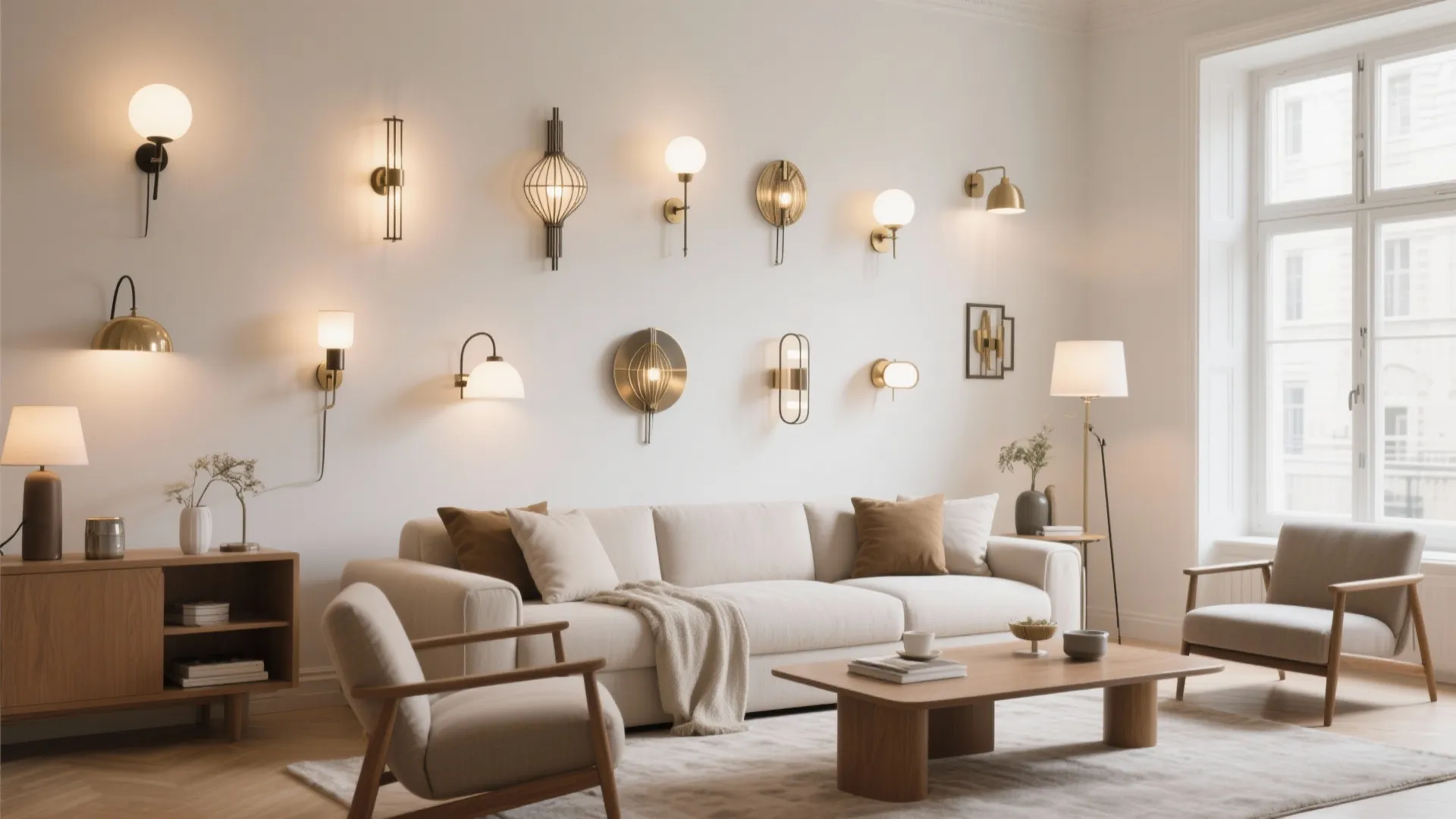 10 Living Room Sconce Ideas