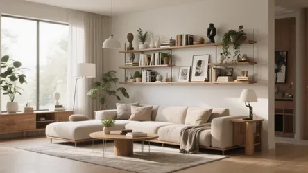 10 Creative Living Room Shelf Decorating Ideas