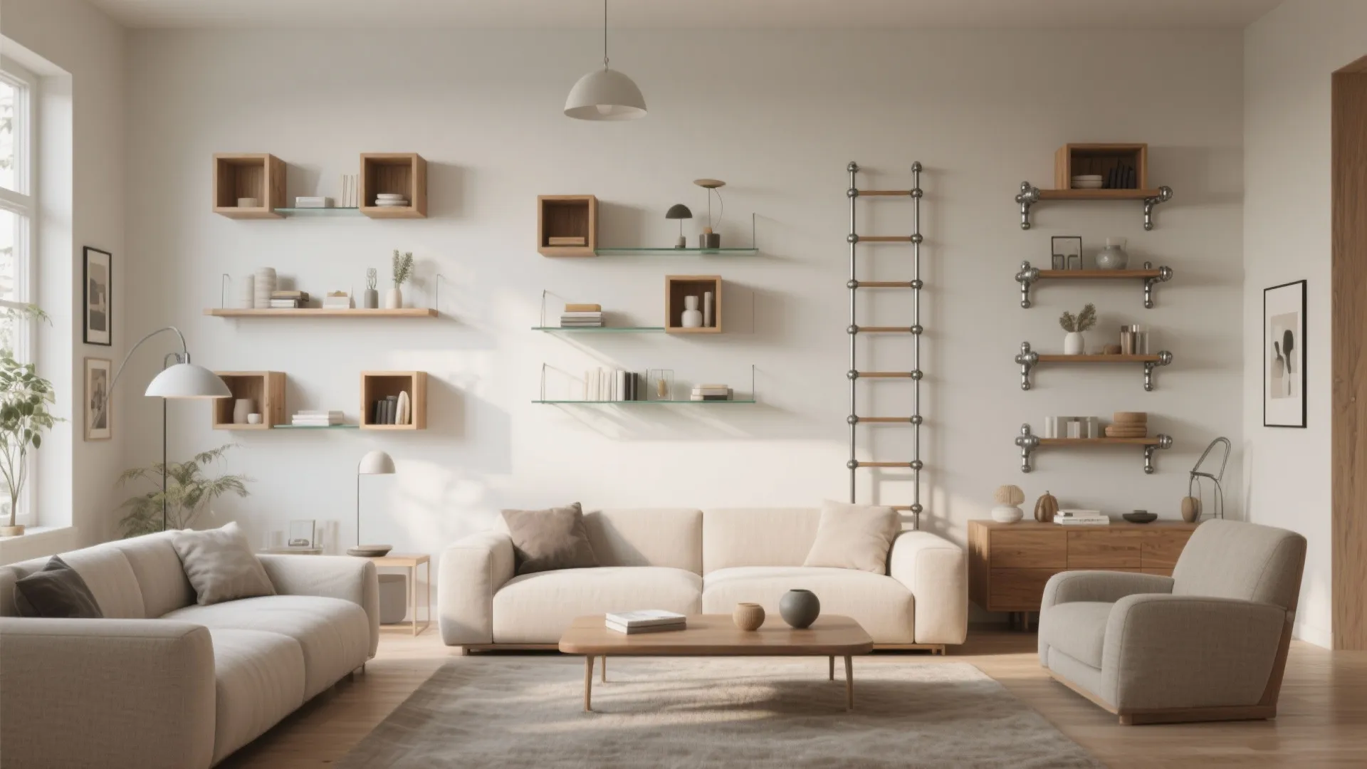 10 Wall Shelf Ideas for Living Room
