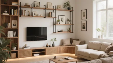 5 Living Room Shelf Ideas That Maximize Style & Space