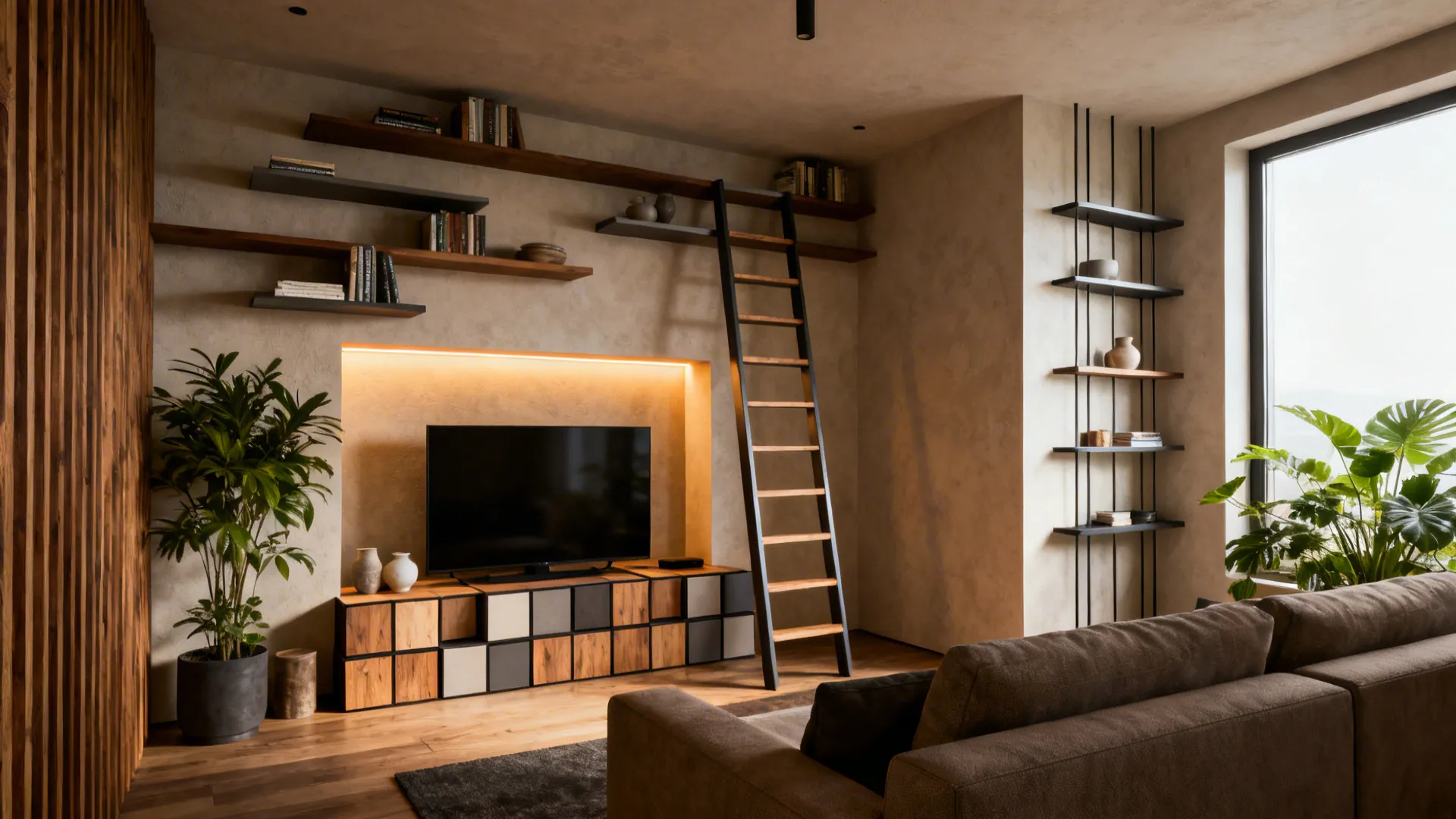 5 Wall Shelf Ideas for Living Rooms