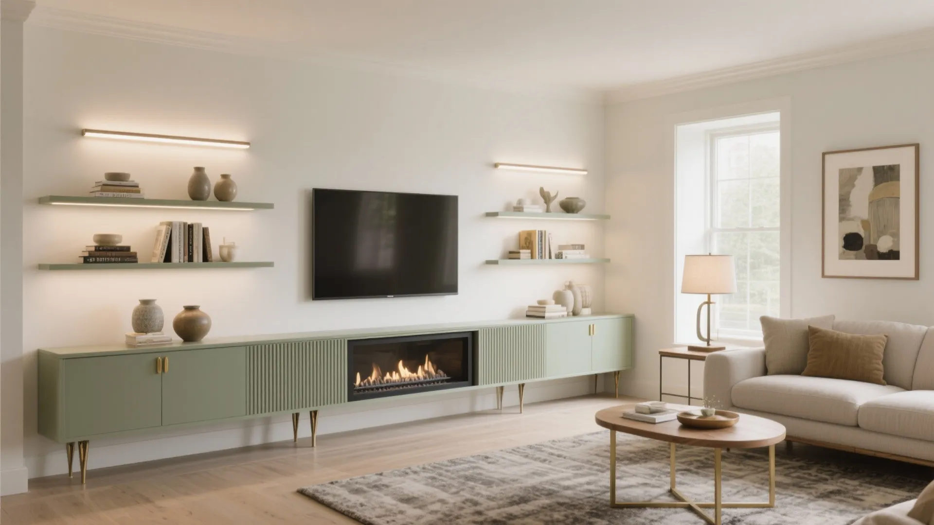 Living Room Showcase Design: Stylish Ideas for Every Home: 1 Minute to Reimagine Your Living Space with Showcase Design Tips