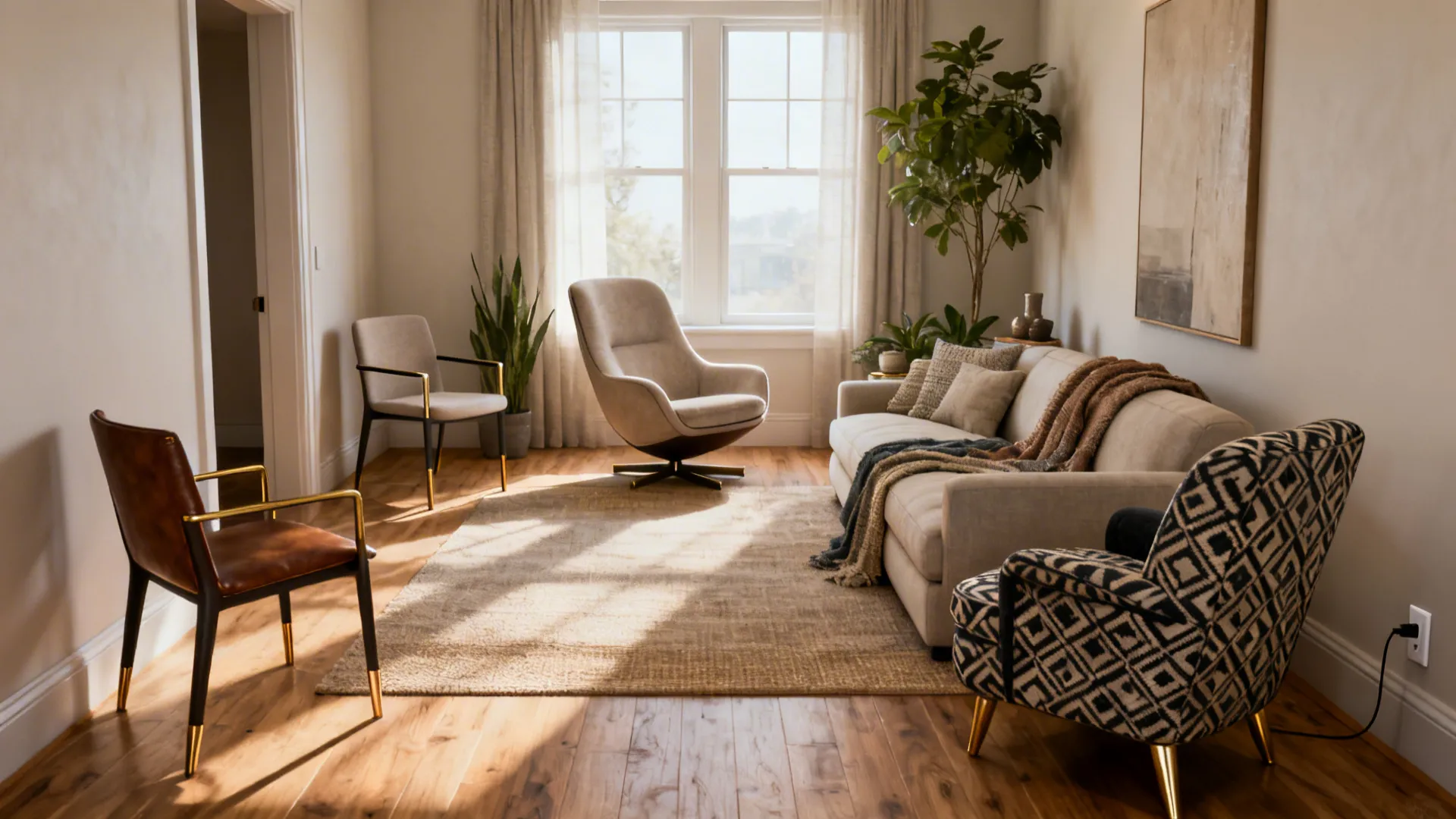 5 Living Room Side Chair Ideas with Arms