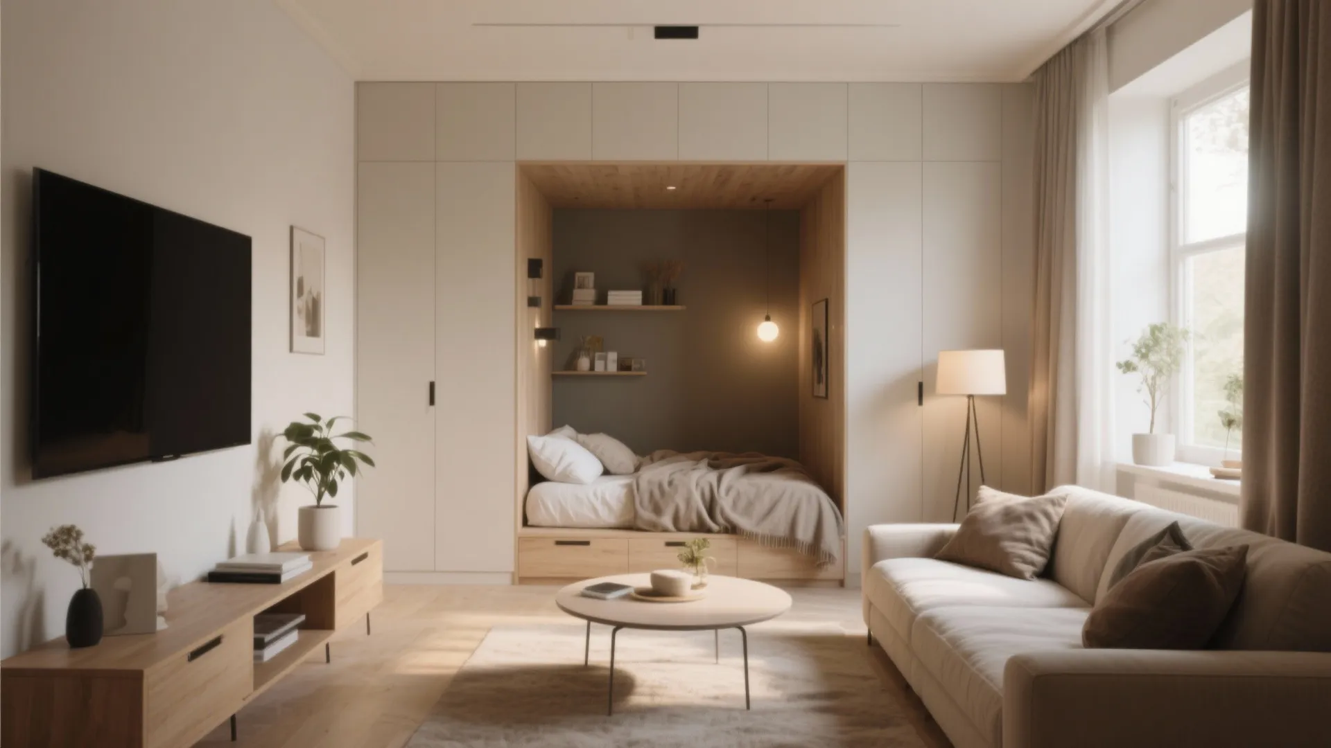 10 Creative Sleeping in the Living Room Ideas