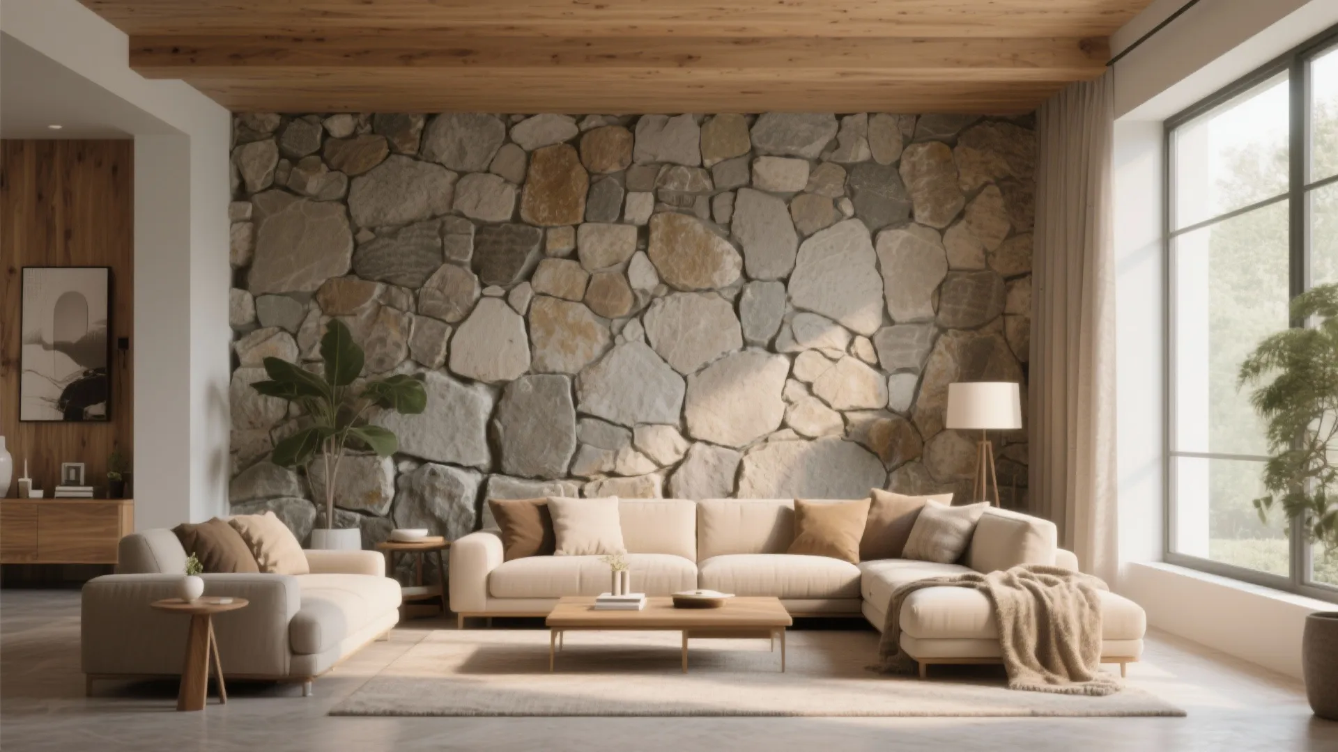 10 Living Room Stone Wall Ideas: Creative and Stylish Ways to Add Character with Stone Walls