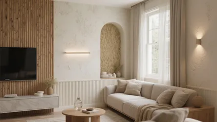 5 Textured Wall Ideas for Living Room