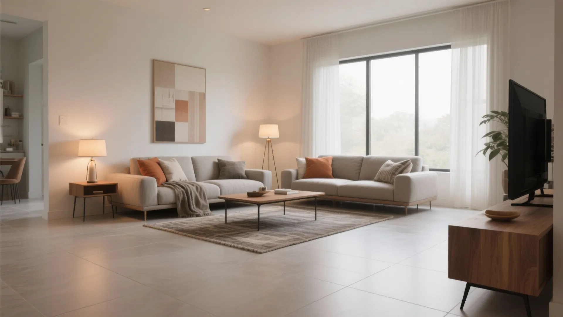 Best Tile Color for Living Room: How to Choose & Style: 1 Minute to the Perfect Living Room Tile Color Scheme