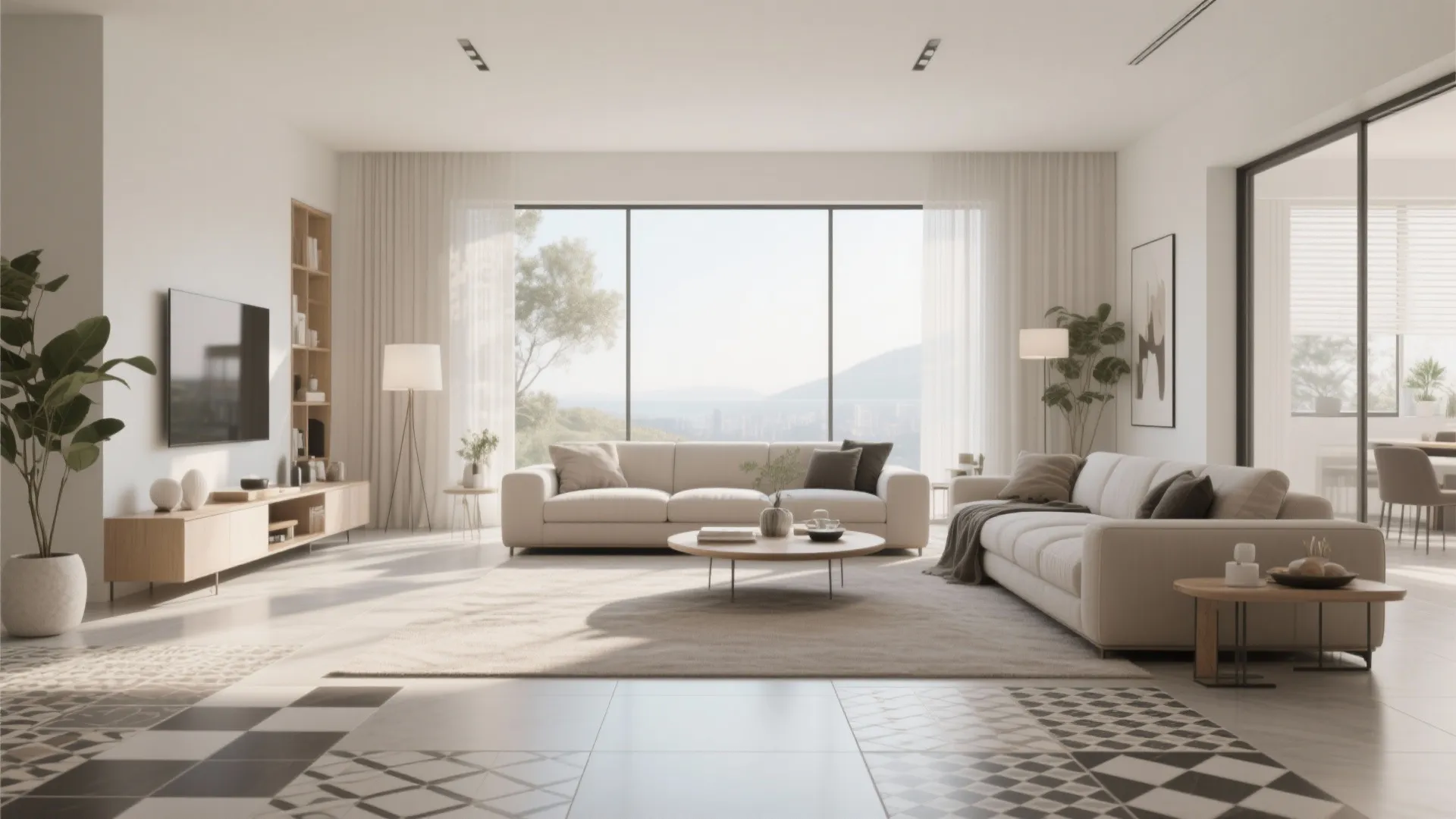 10 Tile Flooring Ideas for a Stylish Living Room