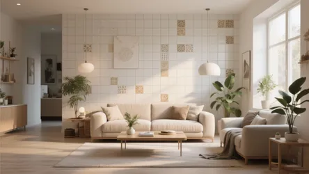 5 Simple Wall Tile Ideas for a Stylish Living Room