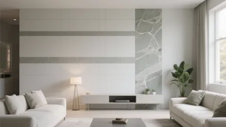 5 simple wall tiles design ideas for living room