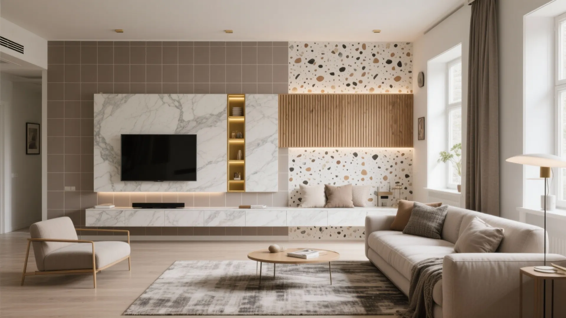 5 Tiles Living Room Wall Designs That Truly Work: My go-to tile ideas for living room walls—smart, stylish, and space-savvy