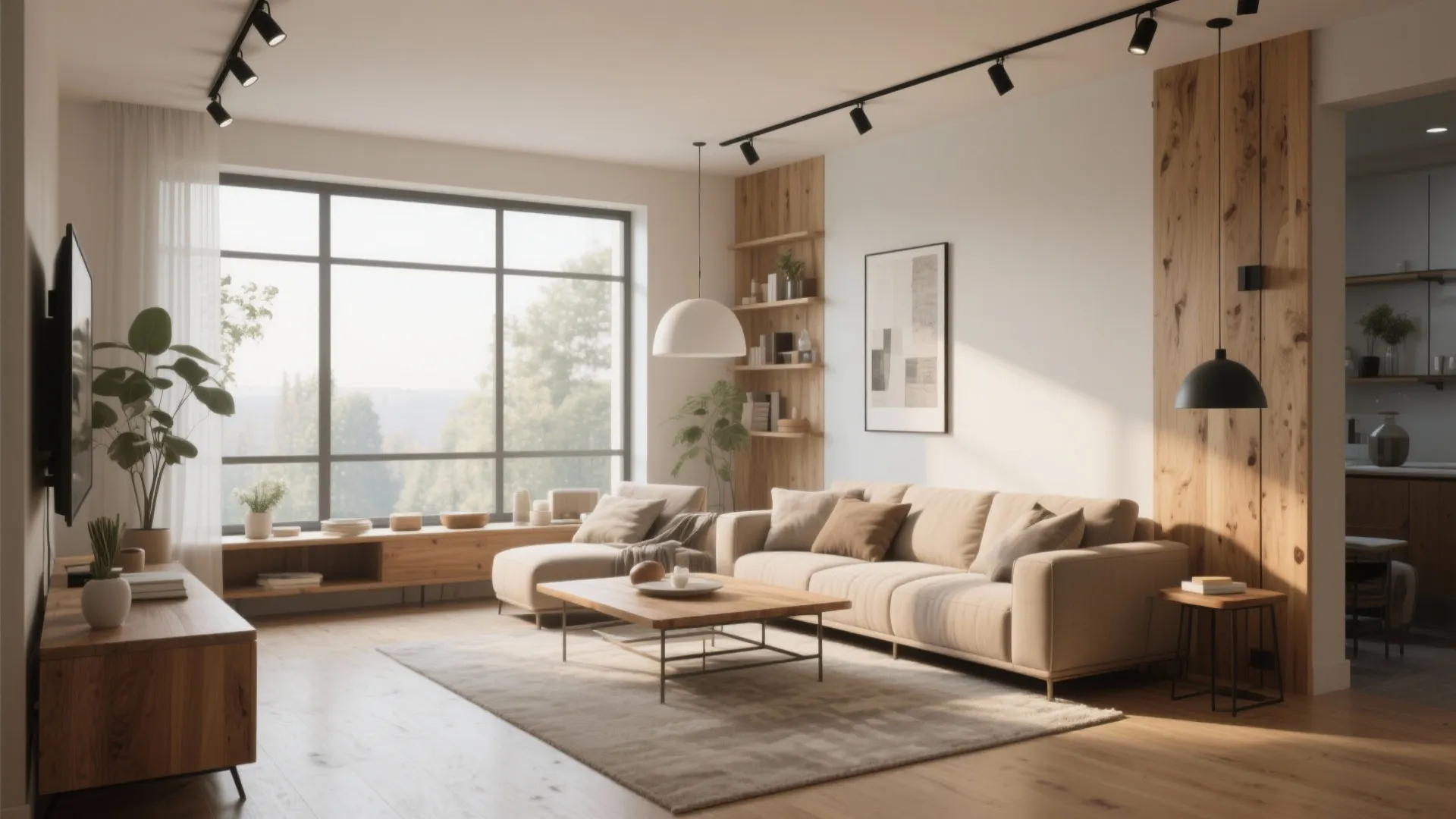 10 Track Lighting Ideas for Living Rooms: Creative track lighting designs to make your living room brighter and more stylish