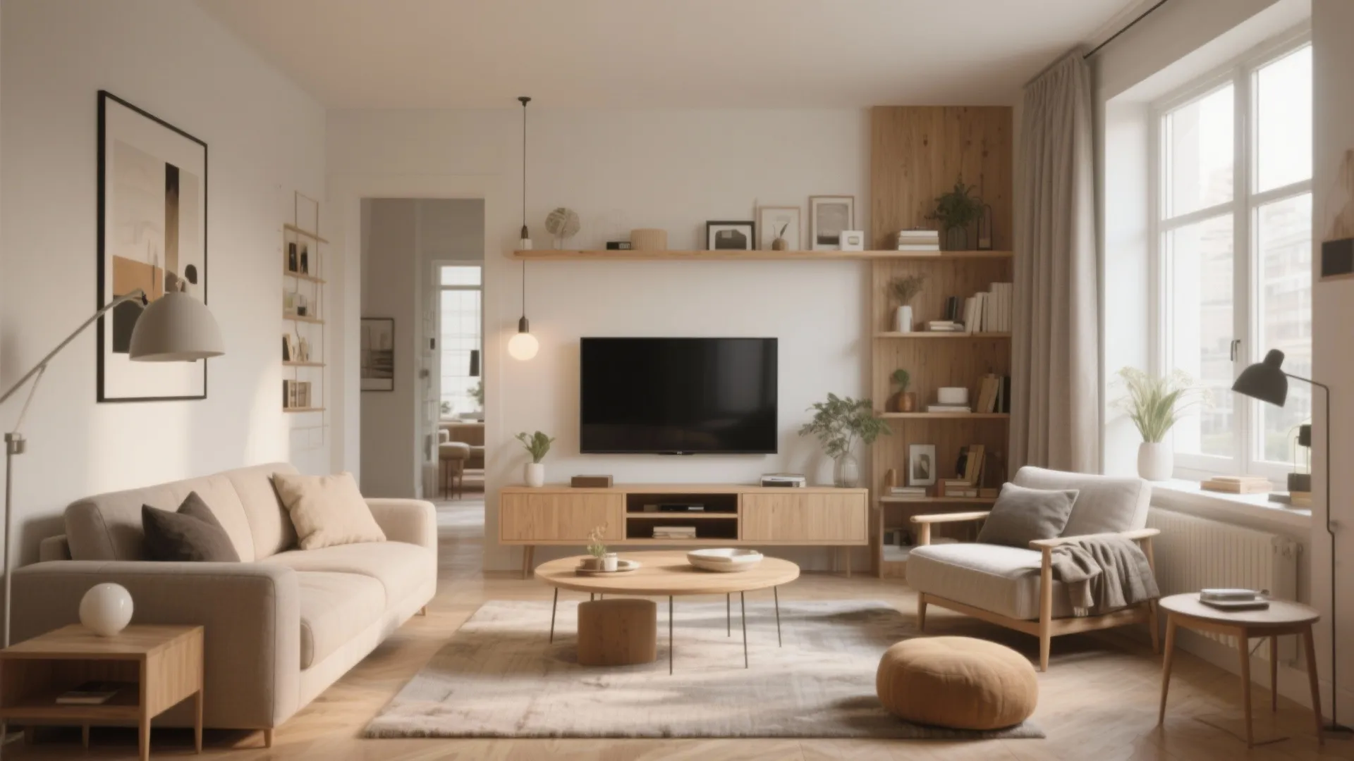 10 Living Room Setup Ideas with TV