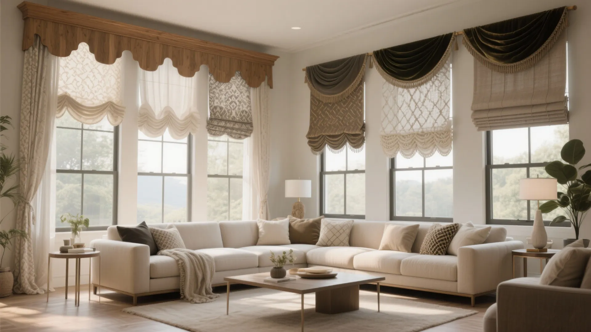 10 Living Room Valance Ideas for Large Windows: Creative, Stylish & Functional Valance Inspirations Based on My 10+ Years of Interior Design Experience