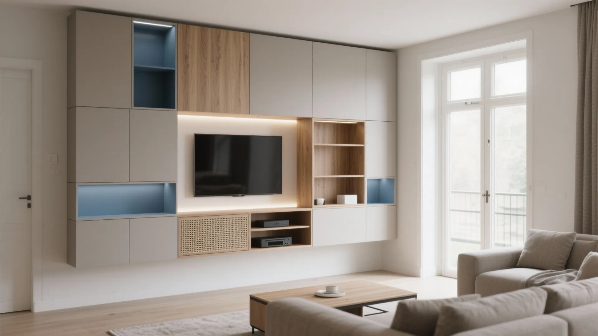 Wall Cupboard Designs for Living Room: Smart Ideas for Modern Spaces: 1 Minute to Find Trendy, Space-Saving Wall Cupboards for Any Living Room