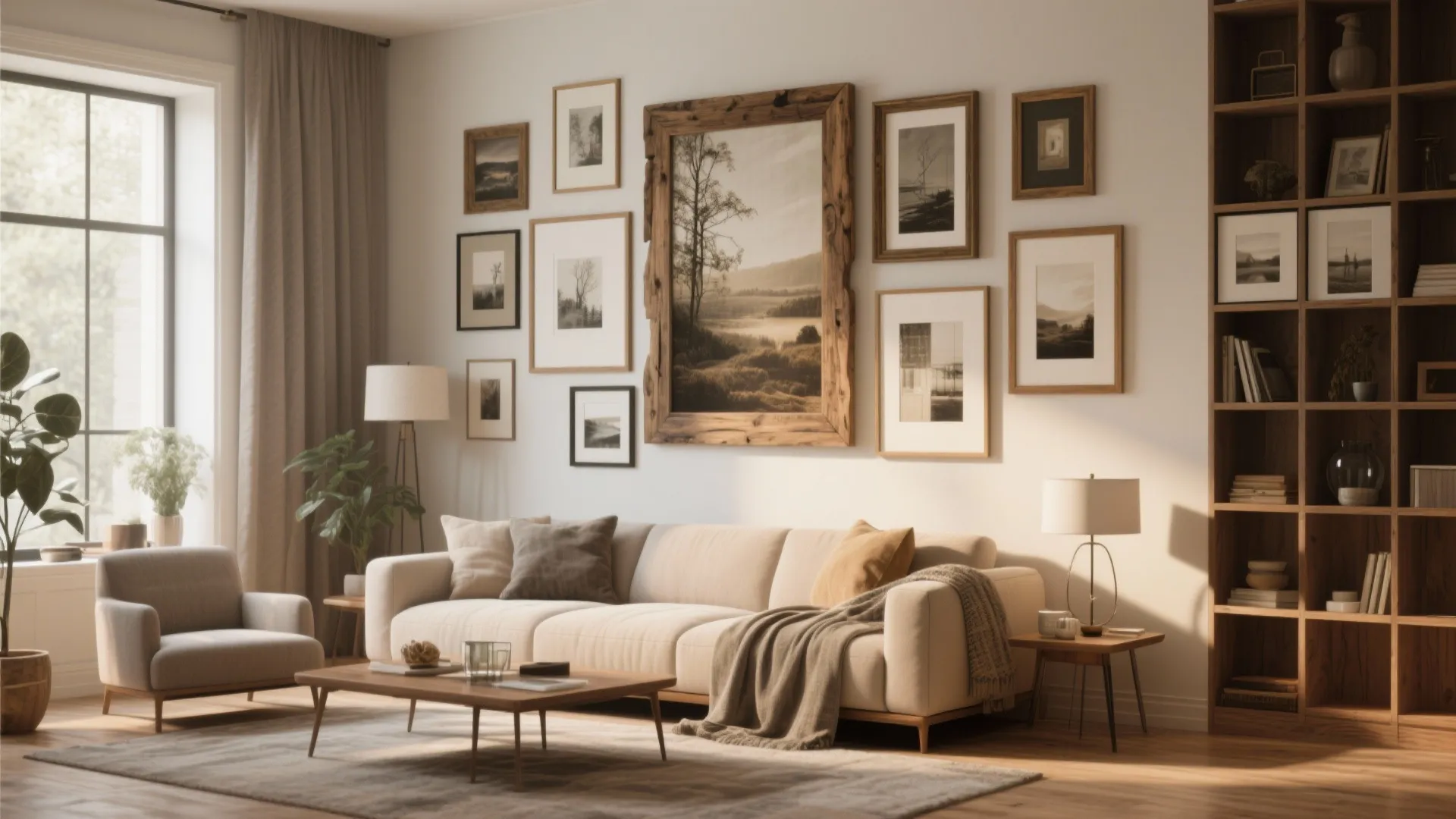 5 Wall Frame Ideas for Living Rooms: My personal tips to transform your living room walls with frames