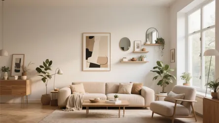 10 Blank Wall Ideas for Your Living Room