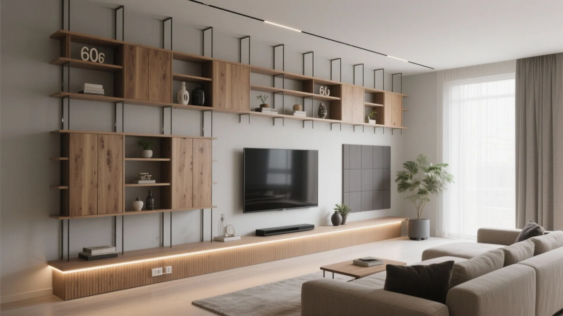 Living Room Wall Rack Design: Maximize Space in Style: 1 Minute to Fresh Ideas: Living Room Wall Rack Designs That Wow Instantly