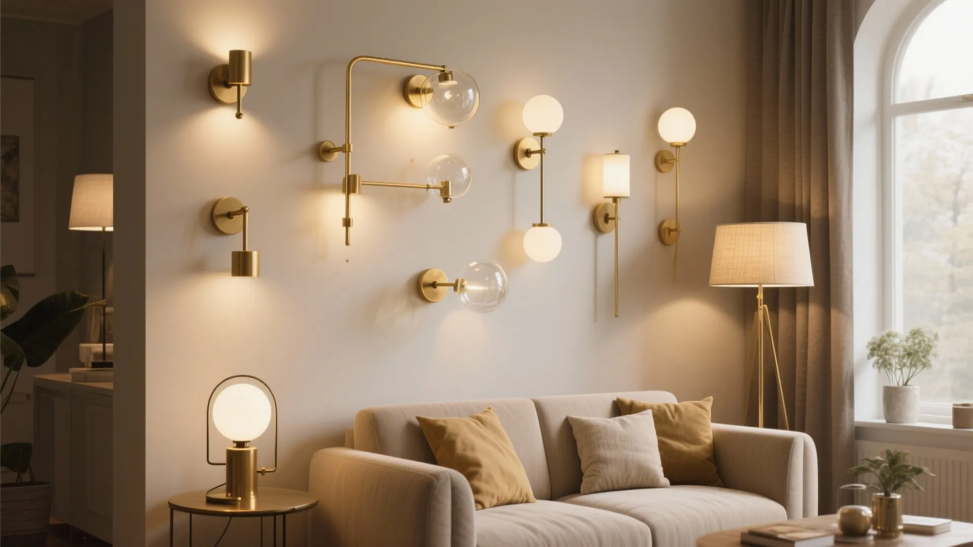 10 Wall Sconce Ideas for a Cozy Living Room