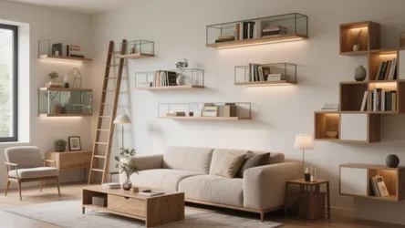 10 Creative Wall Shelf Ideas for Your Living Room