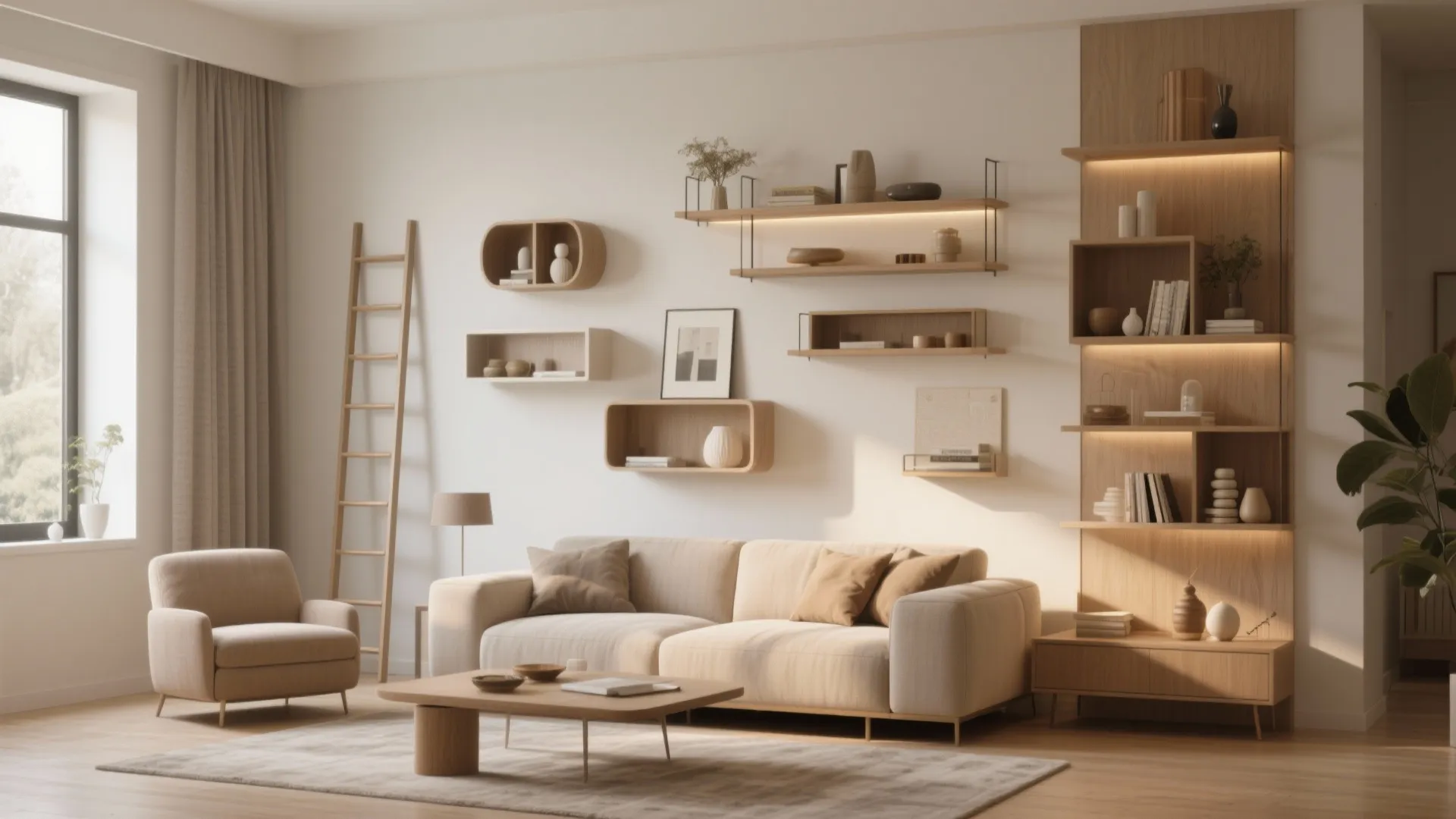 10 Wall Shelves Living Room Ideas: Creative, Space-Saving Wall Shelves for a Stylish Living Room