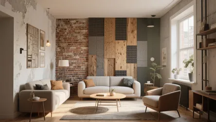 5 Wall Texture Designs for Living Rooms