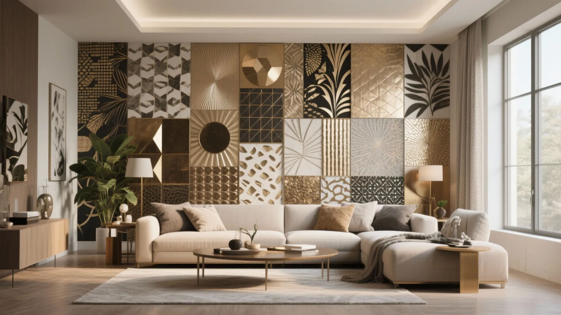 10 Creative Wallpaper Ideas for Living Room: Bring personality and style into your living space with these designer-approved wallpaper inspirations