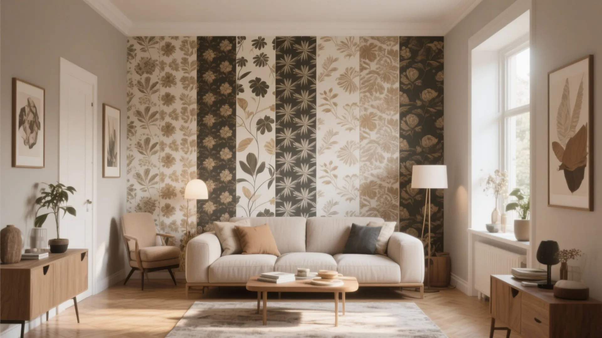 10 Living Room Wallpaper Ideas: 10 Creative Living Room Wallpaper Ideas from My Real Projects