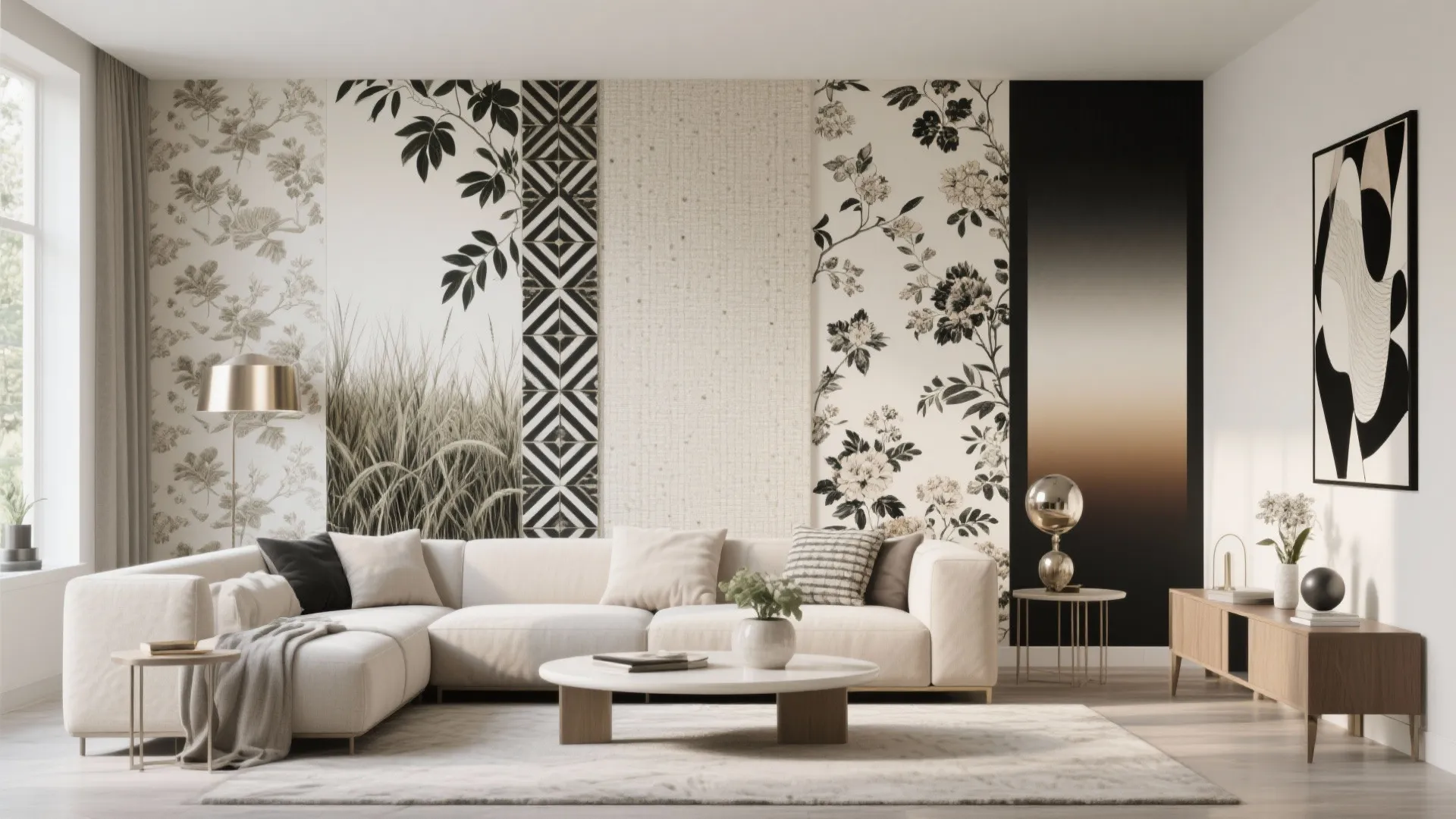 10 Creative Ideas for Living Room Wallpaper: Personal design tips and real-life examples to inspire your living room transformation