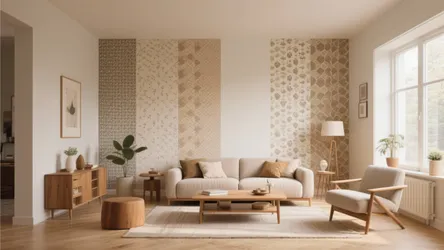10 Peel and Stick Wallpaper Ideas for Living Rooms