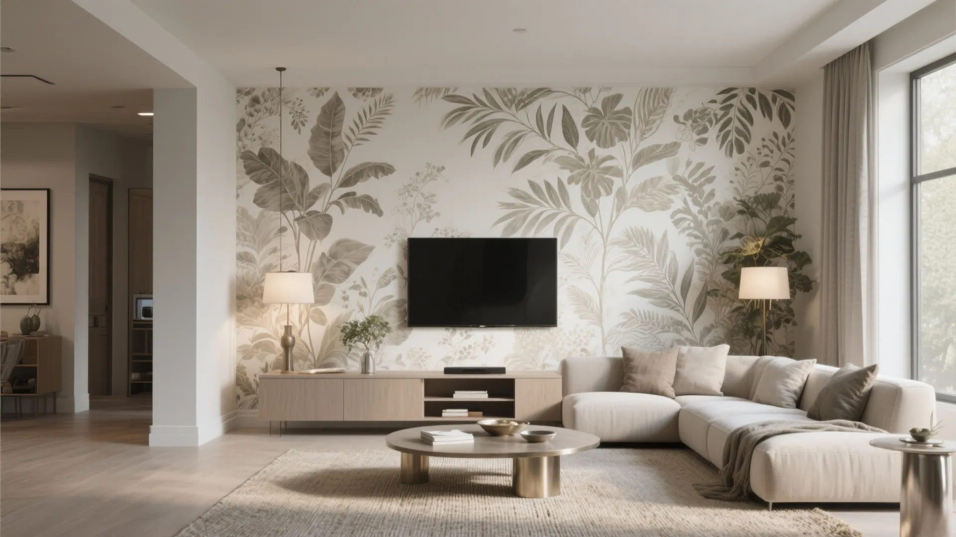 Designer Wallpaper for Living Room: Ultimate Style Guide: 1 Minute to Transform Your Living Room Walls with Bold Designer Wallpaper