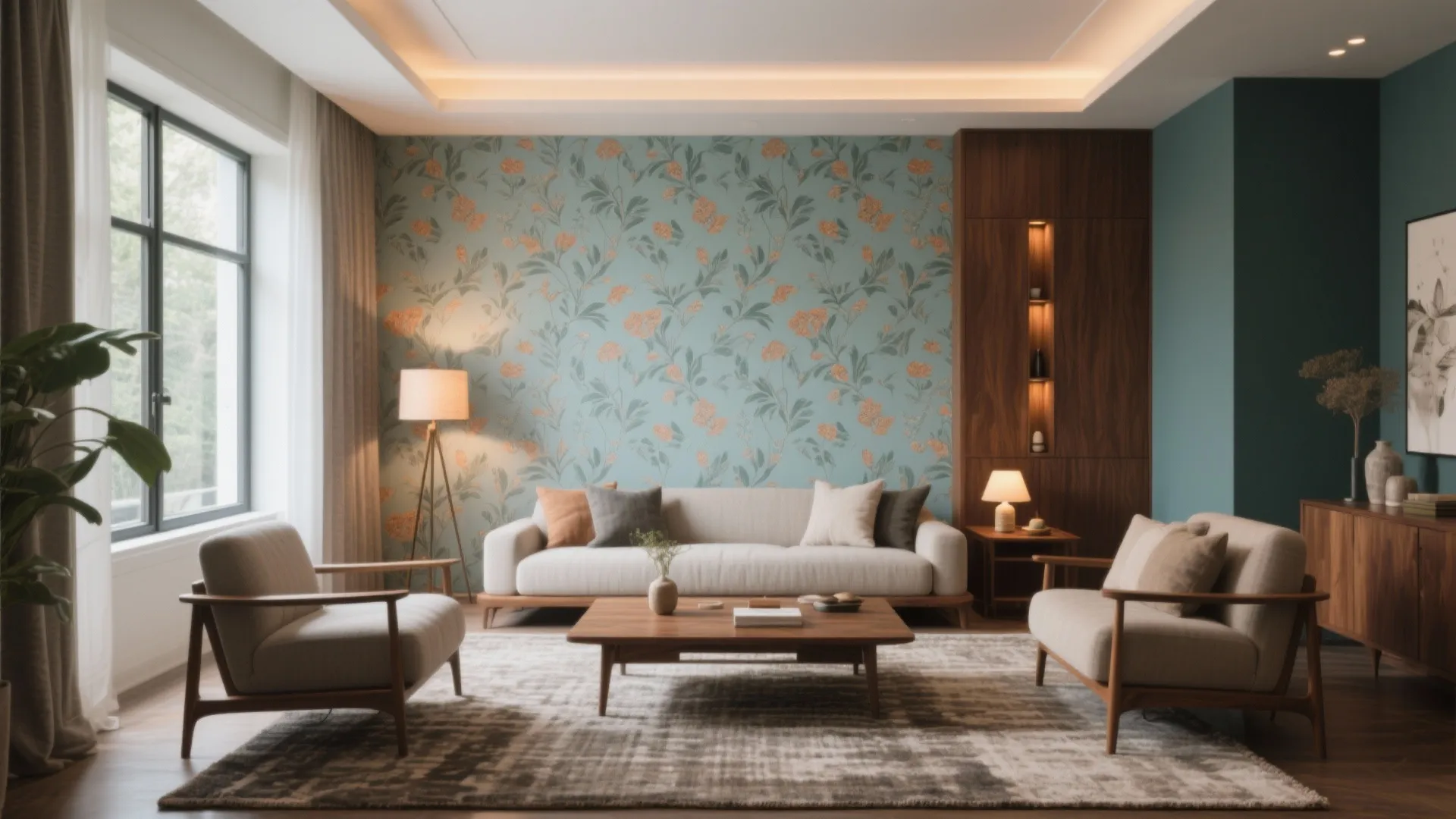 Wallpaper Decorations for Living Room: Style Guide & Inspiration: Fast-Track Guide to Choosing Living Room Wallpaper in Minutes