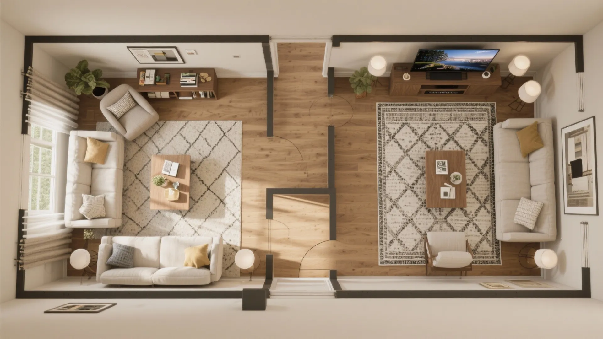 1. Defining Separate Zones