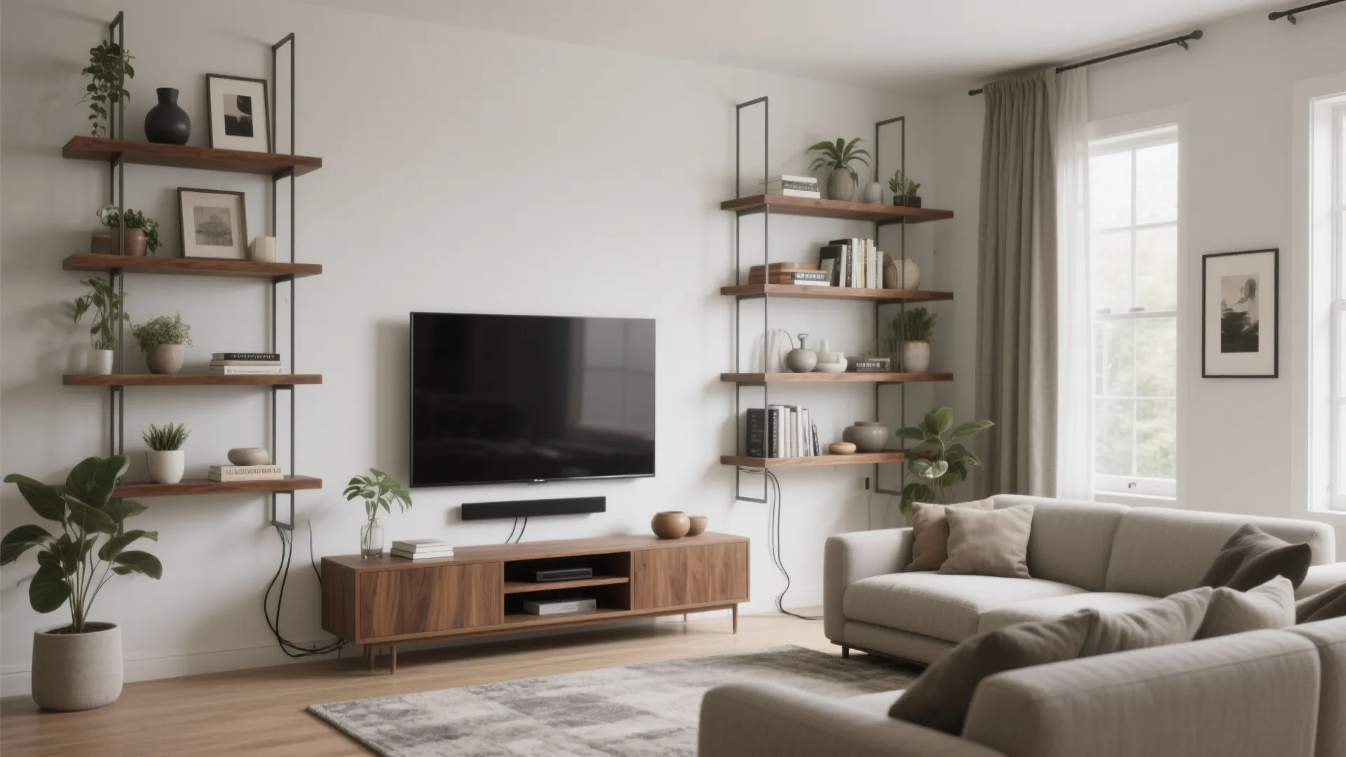 Wall Shelf Design for Living Room: Maximizing Space with Style: Fast-Track Guide to Transformative Living Room Storage Solutions