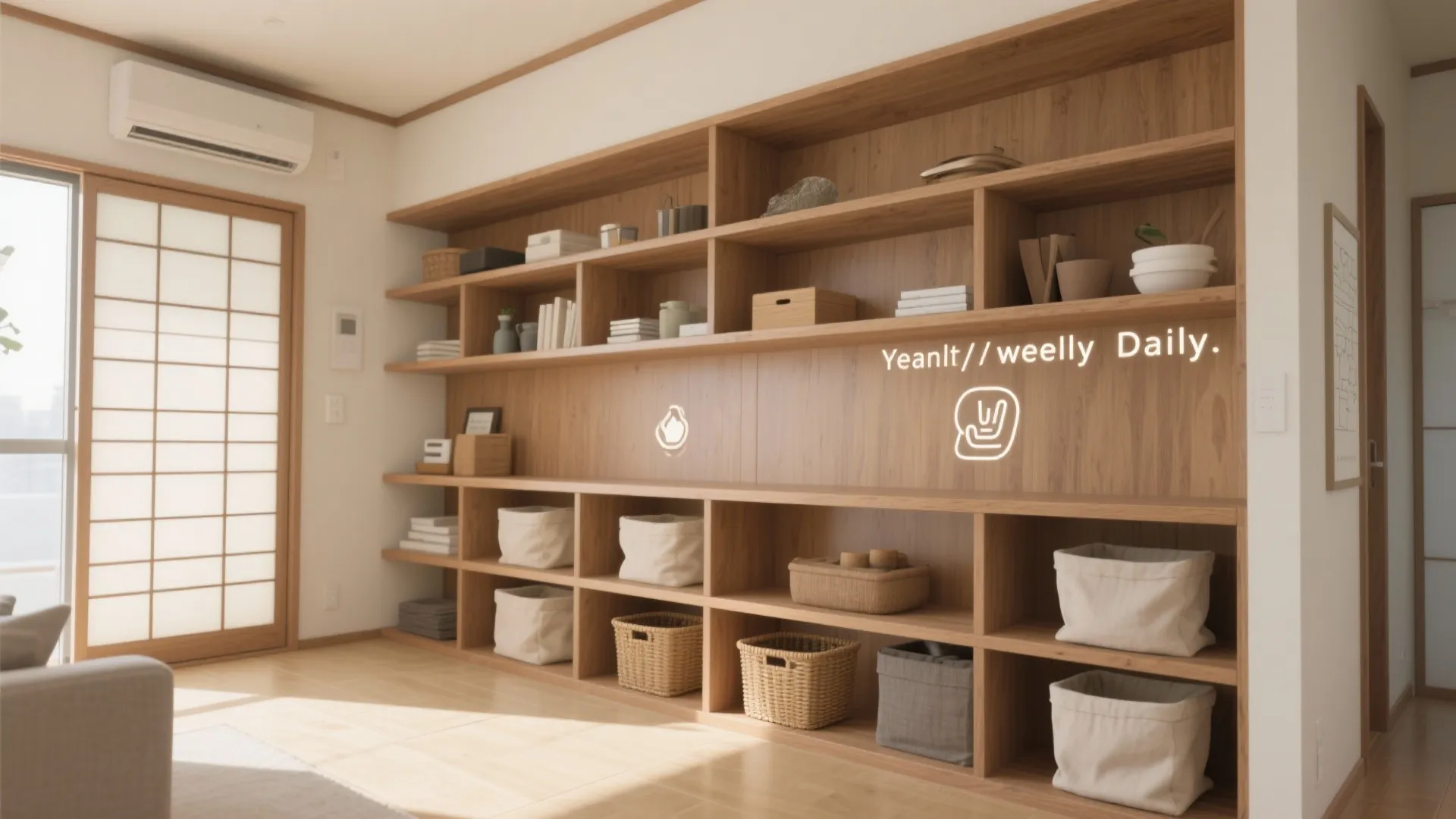 収納と清掃はセットで考える（収納技巧で埃を減らす）