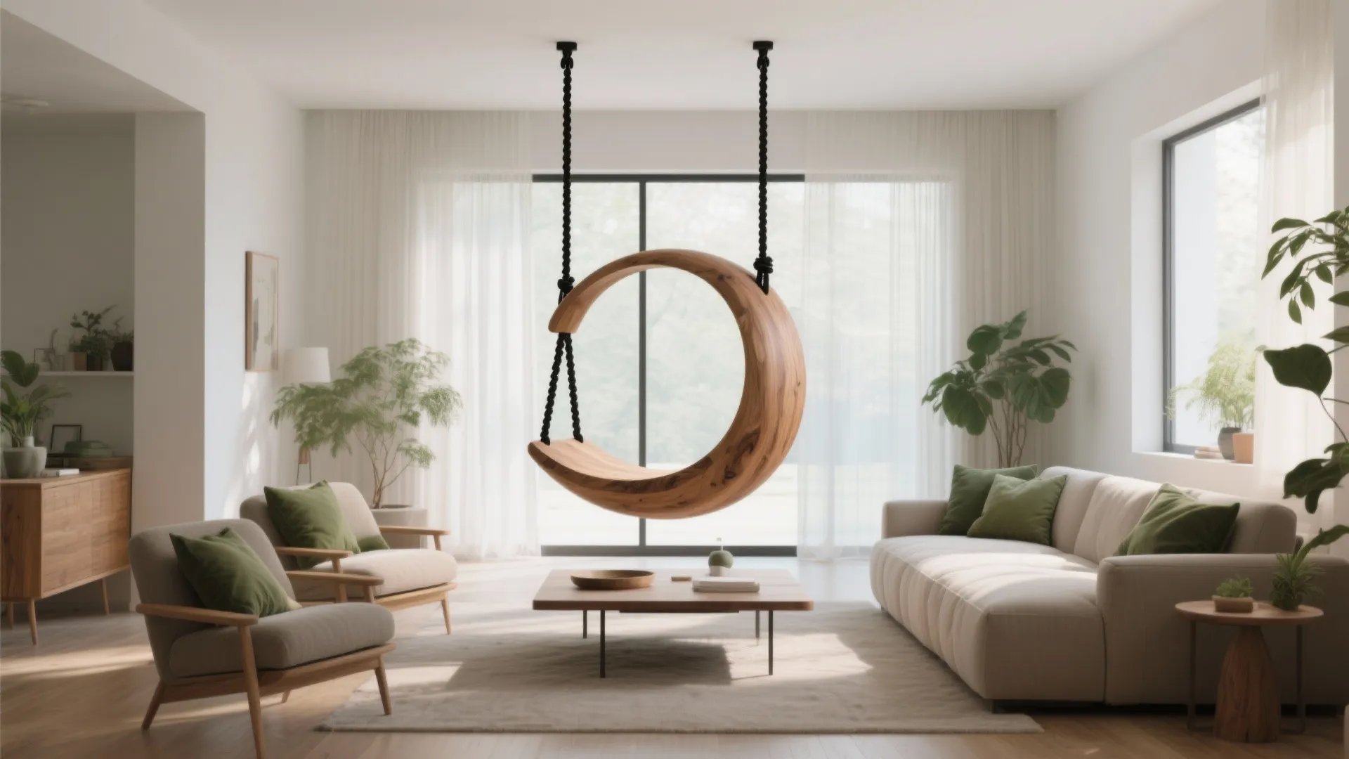 Wooden Swing for Living Room: Creative Space, Lasting Style: Fast-Track Guide to Choosing and Styling an Indoor Wooden Swing