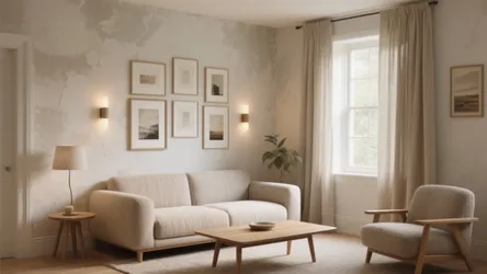 5 Texture Wall Painting Designs for Living Room