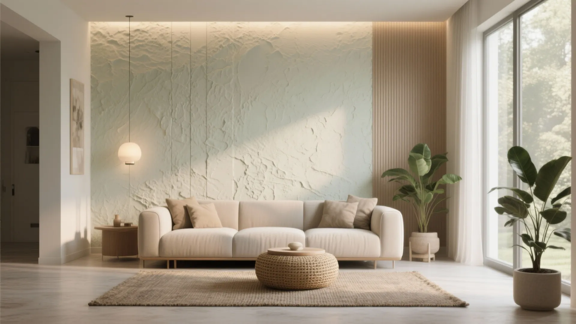 Wall Texture Designs for Living Room: Elevate Your Space Instantly: 1 Minute to Inspiration: Refresh Your Living Room Walls with Texture