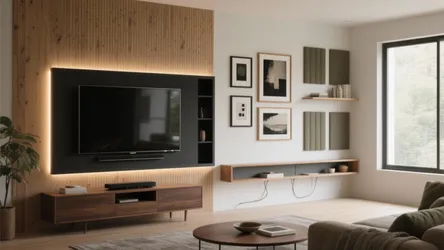 5 Wall Decoration Ideas for Living Room TV
