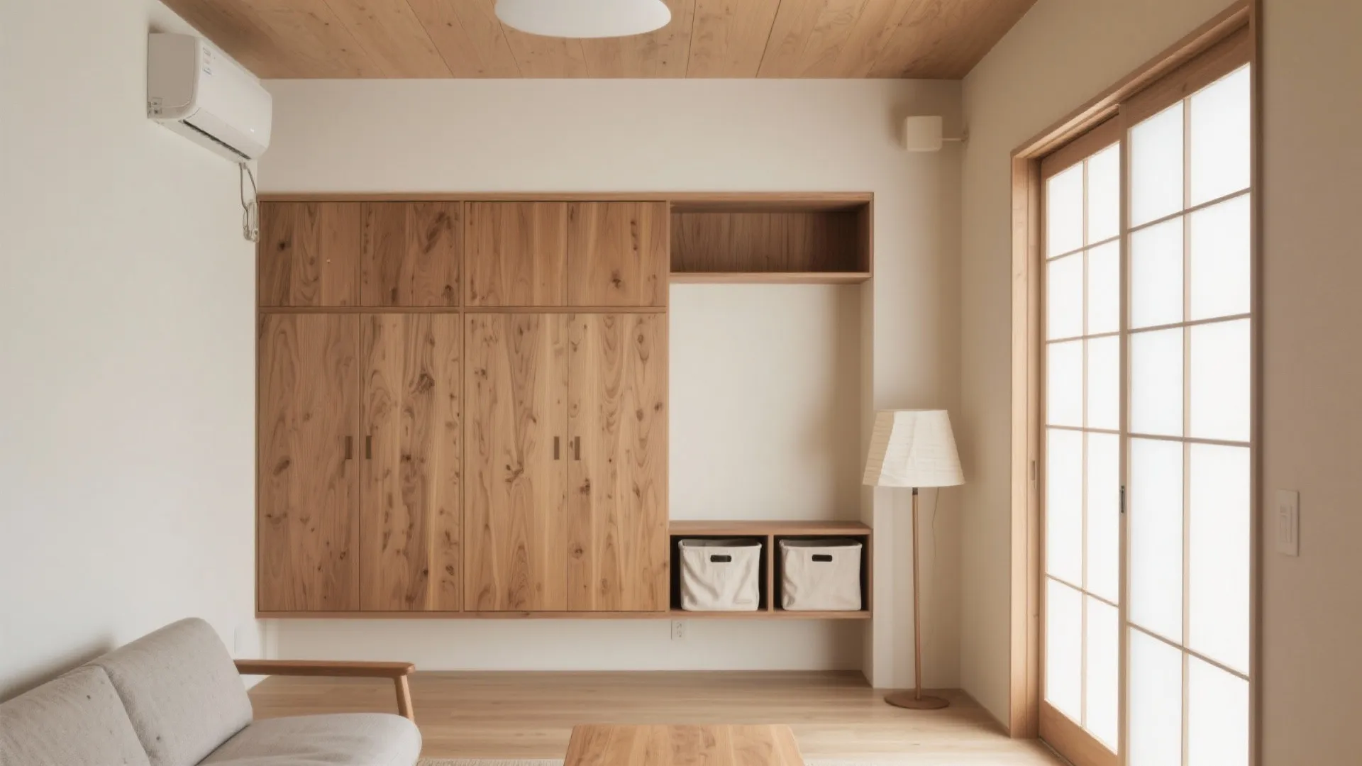 Tips 2: 東京小戸型で鍛えた“垂直収納”を居間に（東京小戸型×収納技巧）