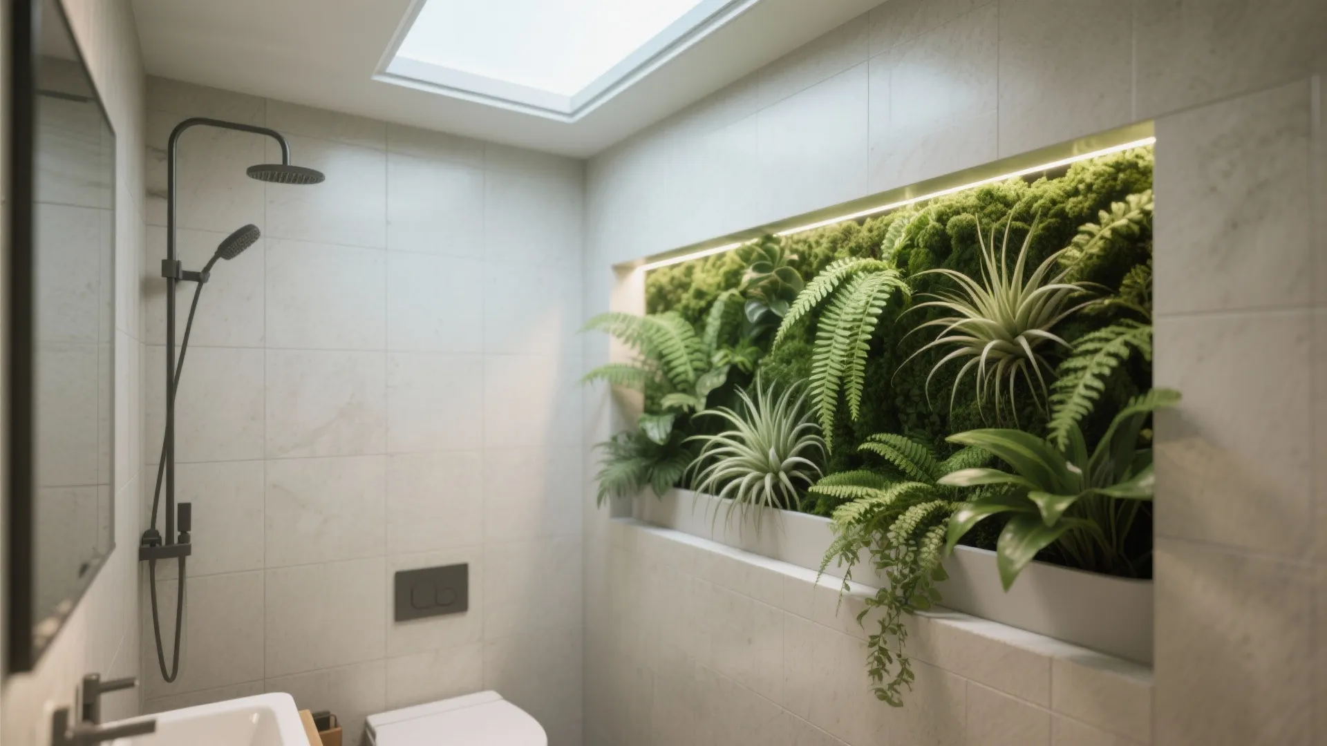 5. Living Wall and Planter Niches