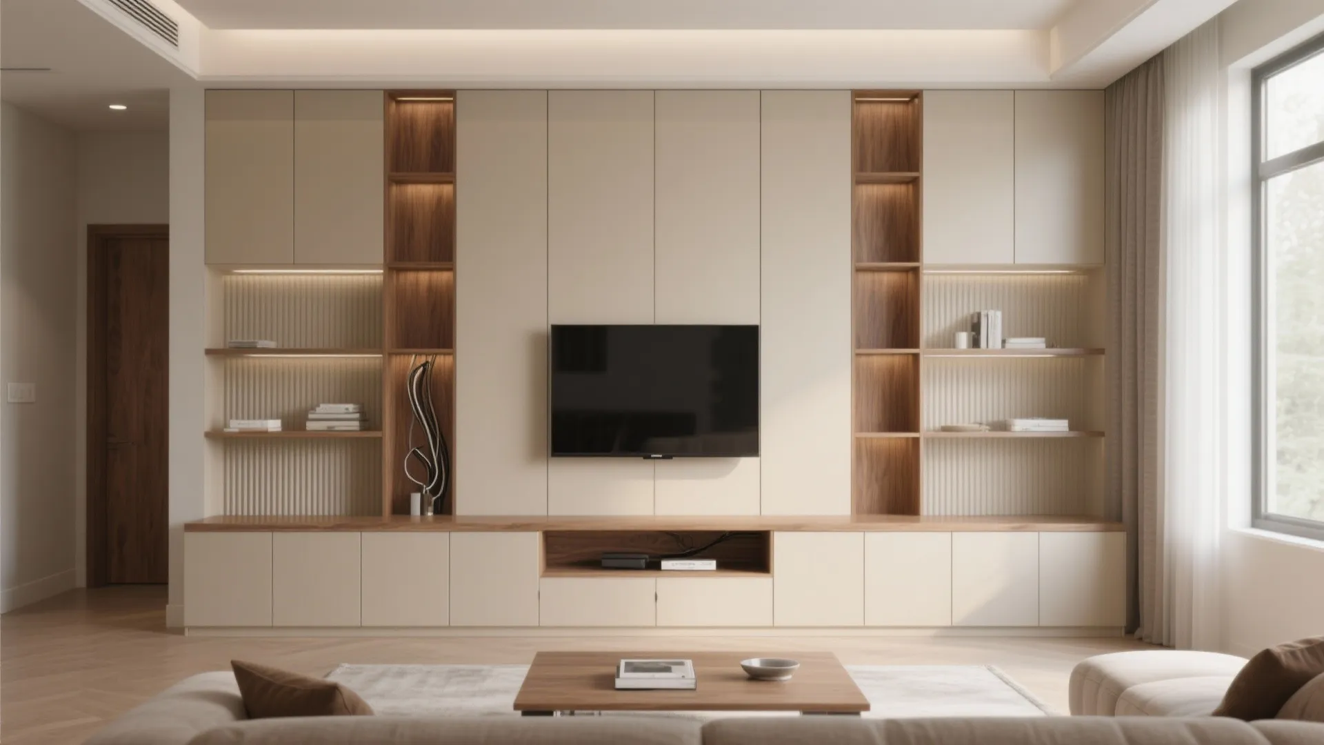 Wall Almirah Design for Living Room: Smart Ways to Maximize Space: 1 Minute to Clever Wall Almirah Design Ideas for Living Room Storage