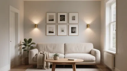 5 Simple Wall Design for Living Room Ideas