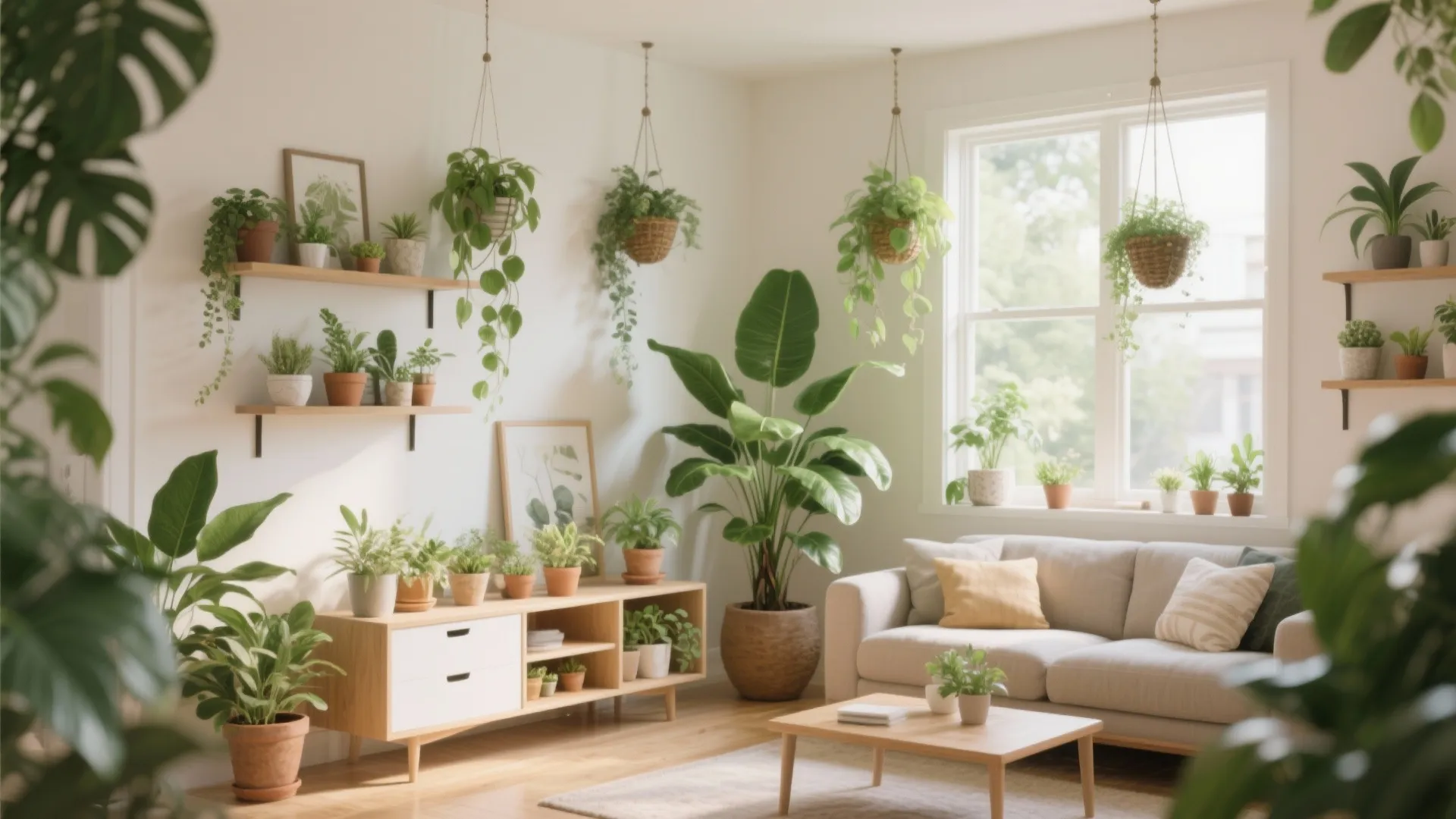 10. Greenery for Freshness and Calm