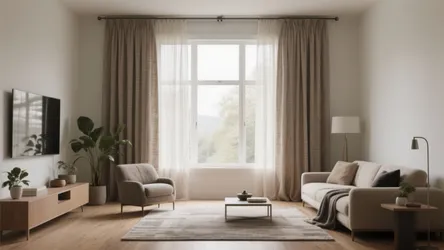 5 Latest Curtain Designs for Living Room