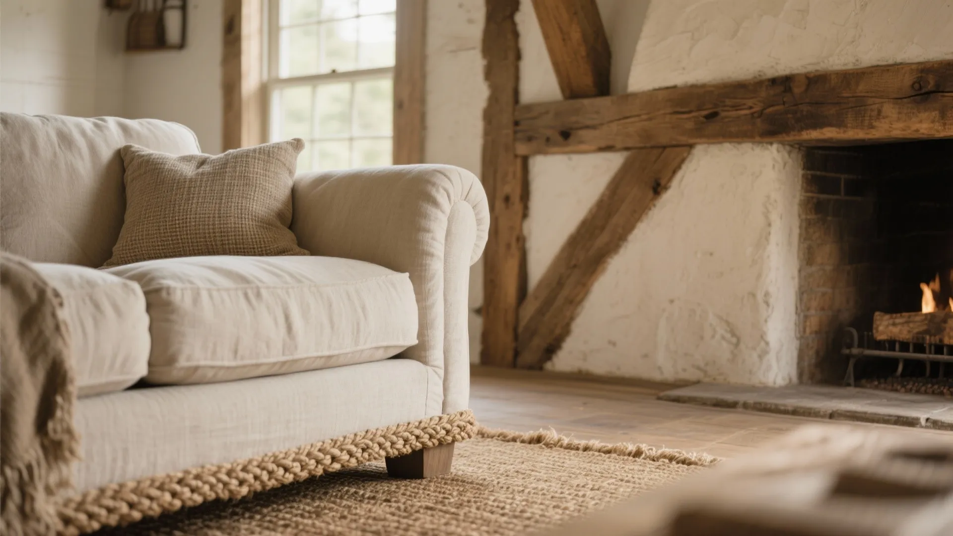 2. Layered Textures in the Living Room