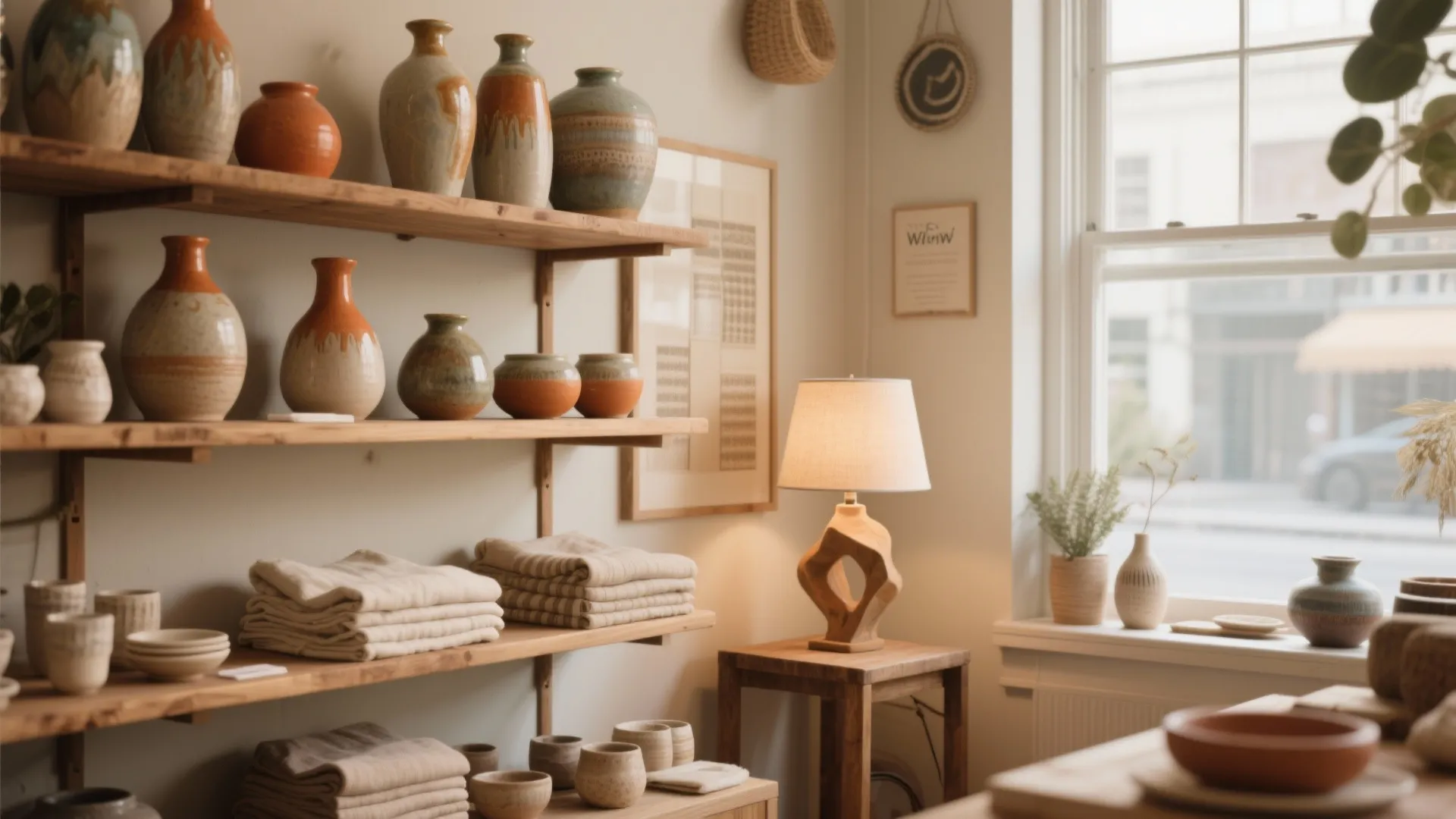 1. Local boutique home decor